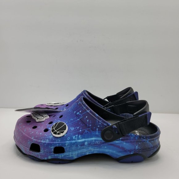 Crocs Space Jam A New Legacy Clogs Blue Purple US Size Women's 10 Men's 8 NWT - Picture 2 of 8